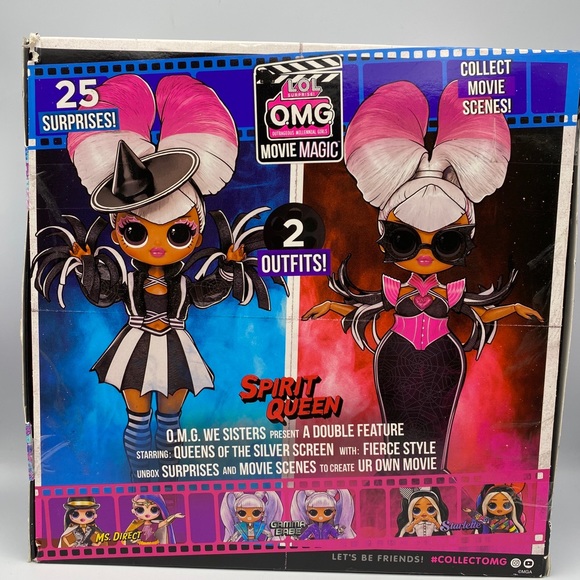 LOL Surprise OMG Movie Magic Spirit Queen Fashion Doll with 25 Surprises - Picture 4 of 11